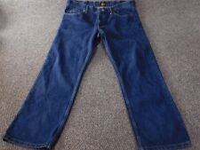 Vintage Lee MEns Jeans 42x30 straight leg blue Denim retro classic picture