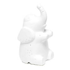 Porcelain Elephant Shaped Table Lamp L: 4.56