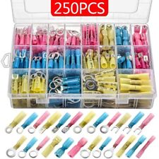 250pcs Heat Shrink Wire Connectors Electrical Terminals Solder Seal 22-10 AWG picture