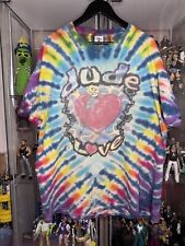 vintage 1997 Dude Love XL Mankind shirt WWF original Rare Mick Foley tie dye AOP picture