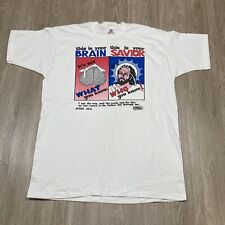 Jesus Shirt XL Vintage 90s 00s Christ Religious Christian Brain Savior Y2k Tee picture