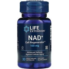 Life Extension Nad+ Cell Regenerator Nicotinamide Riboside 100 mg 30 Veg Caps picture