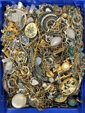 Jewelry VTG to Mod Junk Craft Harvest Lot 5 Pounds 5 Lbs Some Wear Resell Mix In picture