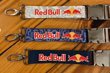RED BULL KEYCHAIN - NECK LANYARD - KEYS VIP -  picture