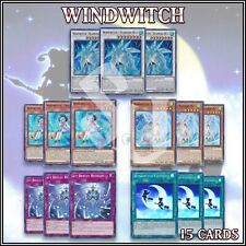 WINDWITCH DECK 15 Diamond Bell Freeze Chimes Blizzard Icy Breeze Refrain YuGiOh picture