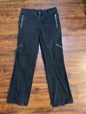 Vintage Jacobs By Marc Jacobs Mens 32x34 Black Denim Jeans Zip Pockets Grunge picture