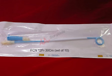 4A PIGTAIL  PCN 12Fr 30Cm (set of 10) Sterilised UROLOGY picture