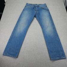 Vintage Levi's 501 Denim Jeans Men 33x32 Blue Medium Wash Button Fly Straight picture