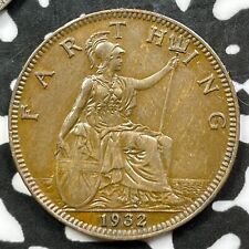 1932 Great Britain Farthing (8 Available) (1 Coin Only) picture
