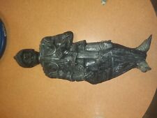 Vintage 1960s Plastic Blow Mold Knight Statue picture