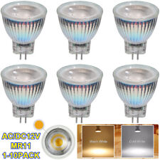 2-10PACK MR11 LED Spotlight Light Bulbs 50 Watt Equivalent 5W Full Glass Cover picture