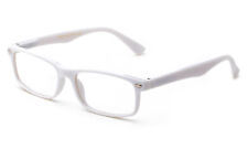 New Clear Lens Glasses Rectangular Frame Spring Hinge Fake Eyewear UV 100% picture
