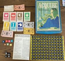 Vintage Acquire board game 1968 3M Bookshelf Game Complete Game picture