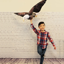Inflatable American Bald Eagle Stuffed Animal soar on Wings Ideal for Safari Toy picture