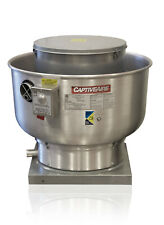 Restaurant Canopy Hood Grease Rated Upblast Exhaust Fan 3000 CFM (DU180HFA) picture