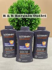 3 ~ LOTRIMIN AF DAILY PREVENTION POWDER 3oz each picture