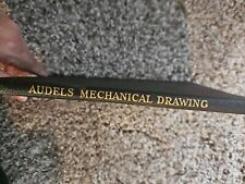 Vintage Book Audels Mechanical Drawing 1941 picture