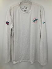 GERALD ALEXANDER MIAMI DOLPHINS GAME USED NIKE DRI-FIT LONG SLEEVE SHIRT XL picture