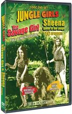 Jungle Girls: The Savage Girl / Sheena, Queen of the Jungle [New DVD] Black & picture