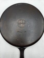 Griswold #9 Cast Iron Skillet Large Block Logo 710 F Restored - Flat picture