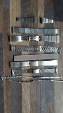 VINTAGE STAINLESS STRAPS GOOD QUALITY - SPARES REPAIR picture