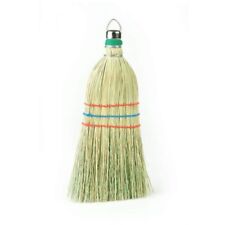 Lehman's Amish-Made Whisk Broom, Authentic Corn Straw, Metal Hanging Hook, 11 in picture