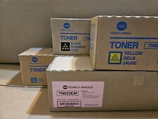 TN622 Toner Set Konica Minolta CMYK Toner Cartridges C1085 C1100 C6085 picture