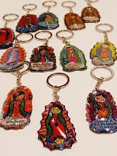 12 Virgencita Guadalupe Keychain Favors Communion Recuerdos Llaveros Bautizo New picture