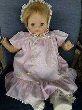 1965 Vogue Baby Doll Sleepy Eyes, Cloth Body with Vintage Polly Flinders Dress  picture