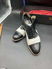 Stacy Adams Men's 10.5 Ball And White Leather picture