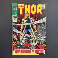 Thor 145 Silver Age Marvel 1967 Stan Lee comic book Jack Kirby cover picture