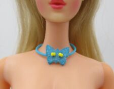 VINTAGE BARBIE FRANCIE 1972 MOD PRETTY FRILLY REPRO CHOKER NECKLACE JEWELRY 3366 picture