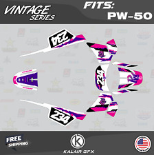 Graphics Kit for Yamaha PW50 (1990-2023) PW-50 PW 50 Vintage - PURPLE picture