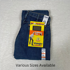 Wrangler 13MWZ Cowboy Cut Original Fit Jeans Rigid Indigo Men's Blue picture