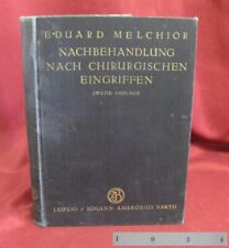 ANTIQUE 1934 MEDICAL SURGICAL MELCHIOR BOOK GERMANY picture