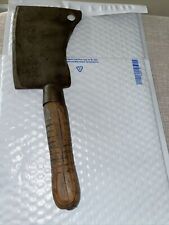 Vintage Meat Cleaver Edge Super Edge USA. Needs handle. picture