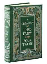 A TREASURY OF IRISH FAIRY AND FOLK TALES ~ LEATHER BOUND ~ SEALED ~ BRAND NEW ~ picture