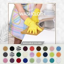 Pack of 24 Cotton Washcloths 12x12 inches for Finger and Face Utopia Towels picture