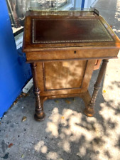 Antique English Walnut Davenport Writing Desk picture