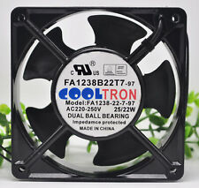 COOLTRON FA1238B22T7-97 120*120*38MM 12038 220V 25/22W 120mm AC cooling fan picture