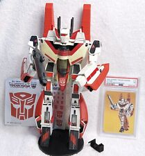 G1 1985 JETFIRE • COMPLETE • PSA GRADED YELLOW CARD • VINTAGE G1 TRANSFORMERS picture
