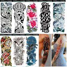 1/10 Pcs US man women Tattoo Sticker Waterproof Sleeve Temporary Arm Body Art  picture