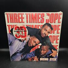 THREE TIMES DOPE Original Stylin Arista Records 1989 Sealed picture