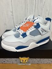Air Jordan 4 Retro Military Industrial Blue FV5029-141 IN HANDS SHIPS NOW picture