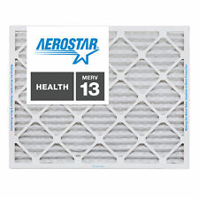 Aerostar 16x25x1 MERV 13 Furnace Air Filter, 6 Pack picture