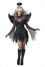 California Costumes Womens Black Fallen Angel Fancy Dress Costume Size XL picture