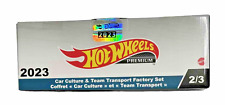 New Sealed 2023 Hot Wheels Car Culture and Team Transport Factory Set 2/3 HKD74 picture