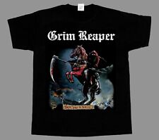 GRIM REAPER SEE YOU IN HELL 1983 AUDIOSLAVE NEW BLACK T-SHIRT 3-4XL picture