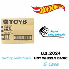 Hot Wheels Basic 2024 G Case 72 Pcs - Factory Sealed Case picture