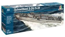 1/35 WWII German Schnellboot S26/328 Torpedo Boat w/2cm FlaK Gun & Sea Mines/Dep picture